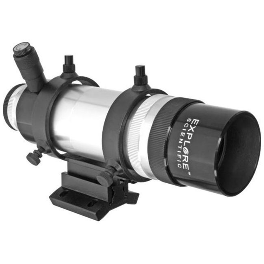 Explore Scientific 8x50 Straight Through Illuminated Viewfinder with Bracket (VFEI0850-01)