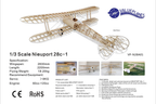 1/3 scale Nieuport 28 Full KIT unassembled
