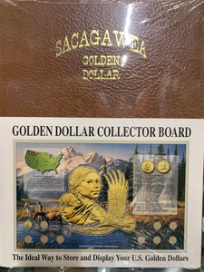 Sacagawea Dollar Collector Board 20002009 (15" x 23") (D)