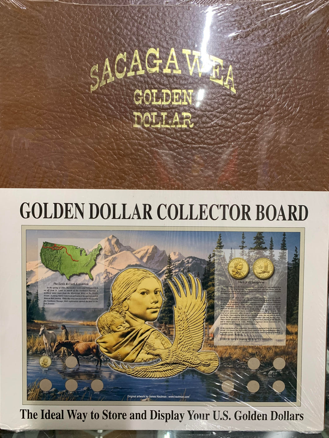 Sacagawea Dollar Collector Board 20002009 (15