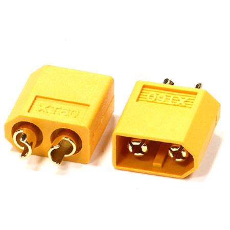 XT60 Connector (2) Male 3.5mm