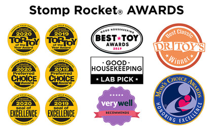 Stomp Rocket Stunt Planes  Set (3 planes, stand, stomp pad)