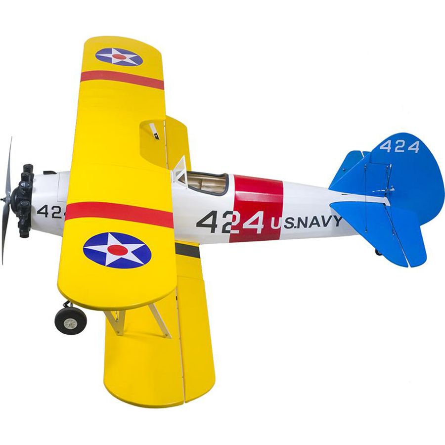 PT-17 Stearman 1600mm ARF PNP – Atlanta Hobby