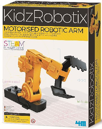 KidzRobotix Motorized Robotic Arm Kit