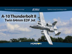 A-10 Thunderbolt II Twin 64mm EDF BNF-B AS3X/SAFE