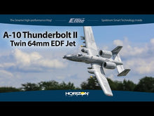 Load and play video in Gallery viewer, A-10 Thunderbolt II Twin 64mm EDF BNF-B AS3X/SAFE
