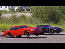 Load and play video in Gallery viewer, 5.0 Mustang Fox Body for Drag Slash: Black: 9421A
