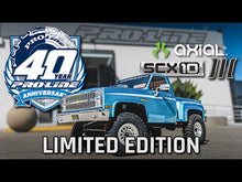 Load and play video in Gallery viewer, 1/10 SCX10 III Pro-Line 1982 Chevy K10 RTR
