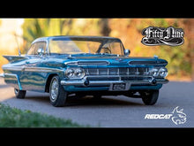 Load and play video in Gallery viewer, 1/10 FiftyNine Classic Edition - &#39;59 Chevrolet Impala Hopping Lowrider: Blue
