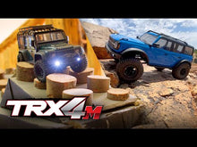 Load and play video in Gallery viewer, 1/18 TRX-4M 4x4 Ford Bronco, RTR, Blue
