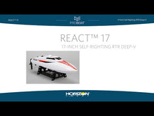 Load and play video in Gallery viewer, React 17 Self Righting Deep V Brushed: RTR
