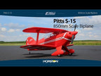 Pitts S-1S 850mm BNF Basic w/ AS3X/SAFE Select