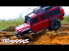 Load and play video in Gallery viewer, 1/10 TRX-4 Defender, 4WD, RTD (Requires battery &amp; charger): Sand
