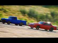 Load and play video in Gallery viewer, 1/10 Drag Slash Mustang, 2WD, RTR (Requires battery &amp; charger): Red
