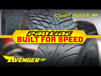 Avenger HP S3 Soft Belted 1/8th Buggy Tires MTD F/R: PRO906921