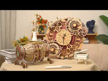 Load and play video in Gallery viewer, Time Art; Zodiac Wall Clock
