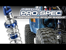 Load and play video in Gallery viewer, Pro-Spec Scaler Shocks, 70mm-75mm: Rock Crawler
