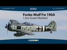 Load and play video in Gallery viewer, Focke-Wulf Fw 190A 1.5m BNF Basic with Smart
