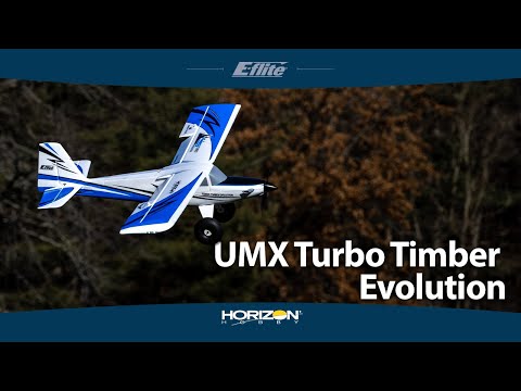 UMX Turbo Timber Evolution BNF Basic w/AS3X & SAFE