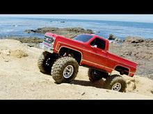 Load and play video in Gallery viewer, 1/10 TRX-4® 79 Chevrolet® K10 Hi Trail Edition, Red
