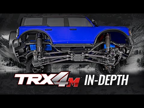 1/18 TRX-4M 4x4 Ford Bronco, RTR, White
