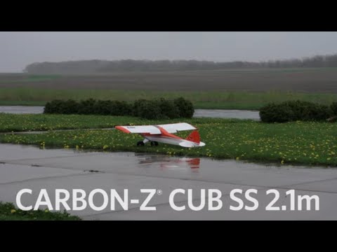 E-flite Carbon-Z Cub SS 2.0m BNF Basic with AS3X, SAFE Select (EFL124500)