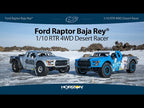 1/10 4WD RTR Black Rhino Ford Raptor Baja Rey w/Smart