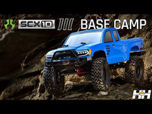 Load and play video in Gallery viewer, 1/10 4wd RTR SCX10 III Base Camp: Blue
