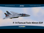 E-flite F-14 Tomcat Twin 40mm EDF BNF Basic (EFL01450)