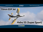 E-flite Habu SS (Super Sport) 70mm EDF Jet BNF Basic with SAFE Select and AS3X (EFL0950)