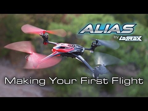 LaTrax Alias Quad RTF 2.4GHz: Blue (6608-Blue)
