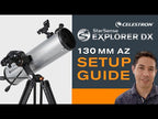 Celestron StarSense Explorer DX 130AZ Smartphone App-Enabled Newtonian Reflector (22461)