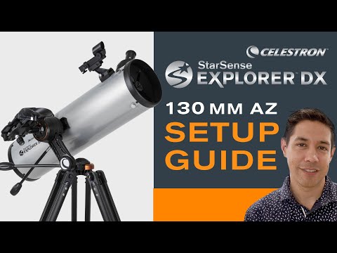 Celestron StarSense Explorer DX 130AZ Smartphone App-Enabled Newtonian Reflector (22461)