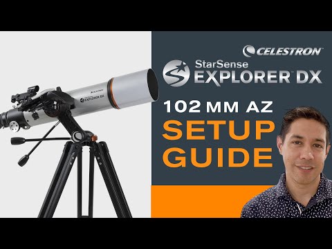 Celestron StarSense Explorer DX 102AZ Smartphone Enabled Refractor (22460)