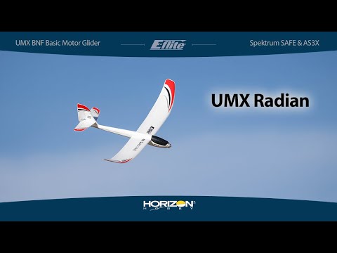 E-flite UMX Radian BNF Basic with AS3X and SAFE Select (EFLU2950)