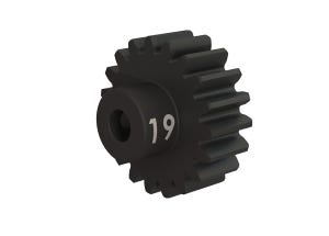 Gear, 19T pinion (32p) (mach. steel)/ set screw: 3949X