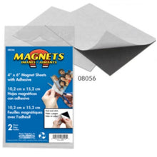 Load image into Gallery viewer, 5&quot;x8&quot; Flexible Magnetic Sheet w/Adhesive
