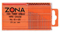 Zona High Speed Twist Drill Set #61 #80: 20 Piece (37-150)